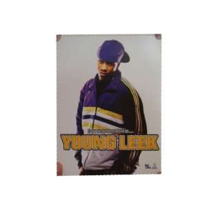 Young Leek Poster Purple Outfit Hat