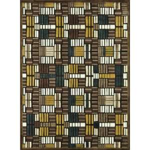  Loloi Halton HL 04 Brown   Teal 9 2 X 12 7 Area Rug 