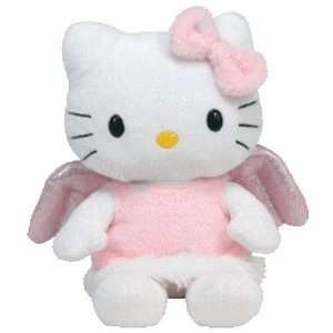  TY Beanie Baby   HELLO KITTY ( PINK ANGEL ) (UK Exclusive 