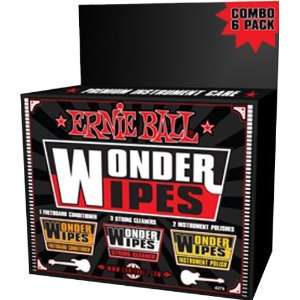 Ernie Ball Wonder Wipe Variety 6 pack