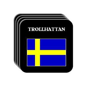  Sweden   TROLLHATTAN Set of 4 Mini Mousepad Coasters 