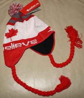 Vancouver 2010 Olympic Believe Alpine Toque Hat  