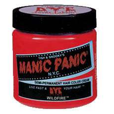 brand new jar of manic panic semi permanent hair coloring