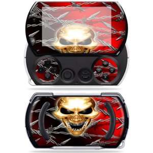   Skin Decal Cover for Sony PSP Go System Network accessories Pure Evil