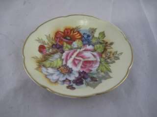 Beautiful Porcelain Hand Painted Plate MADE IN OCCUPIED JAPAN GZL 