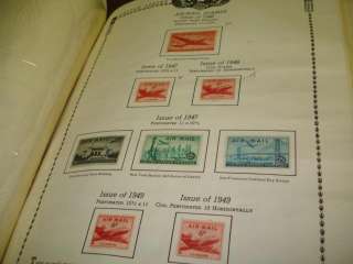 OLDER US STAMP COLLECTION IN MINKUS ALBUM RECLAMATION PROJECT  