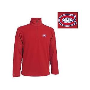  Antigua Montreal Canadiens 1/4 Zip Frost Pullover Jacket 
