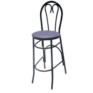   Furniture Wholesale 66DB Restaurant Chair Glossy Black Metal Finish