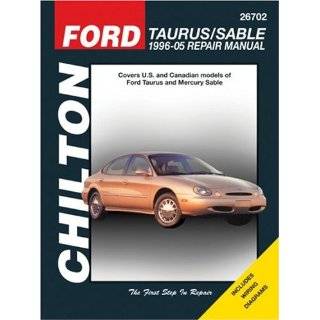 Ford Taurus/Sable, 1996 05 Repair Manual (Chiltons Total Car Care 