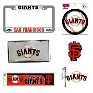  San Francisco Giants MLB Car Combo Pack