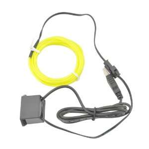   Cold Car Light for Interior, USB Driver 3M, Yellow
