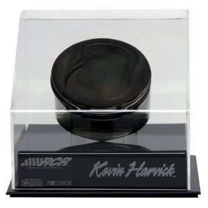  HARVICK, KEVIN RACE USED PISTON w/ LOGO DISPLAY CASE 