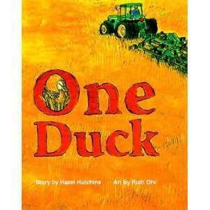  One Duck [Paperback] Hazel Hutchins Books
