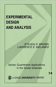   , Vol. 74, (0803938543), Steven R. Brown, Textbooks   