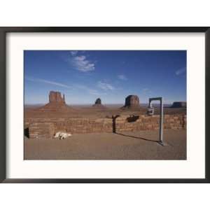  View of Monument Valley taken from the Visitors Center 