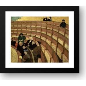  Third Level at the Theatre in Chatelet 30x26 Framed Art 