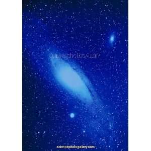  Optical photo of Andromeda Galaxy andamp;amp; its 