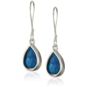   & Gifts Healing Gems Silver Turquoise Teardrop Earrings Jewelry