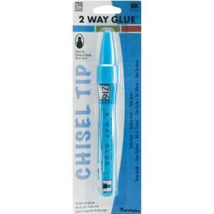  2 Way Glue Pen Carded Chisel Tip   624223 Patio, Lawn 