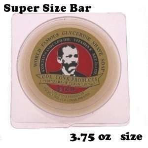 LARGE SIZE Colonel Conk Worlds Famous SUPER BAR Shaving Soap BAY RUM 