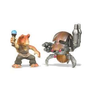  Star Wars Galactic HeroesDestroyer Droid and Jar Jar 