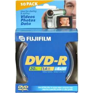  Fujifilm Media 25302410 DVD R Camcorder 1.4GB 30 Minutes 