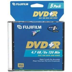  Fujifilm Media 25302987 DVD+R 4.7 GB 120 Minutes 16X Storage Media 