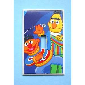  Sesame Street Bert and Ernie Single Switch Plate 