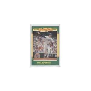   1986 Fleer Limited Edition #24   Orel Hershiser Sports Collectibles