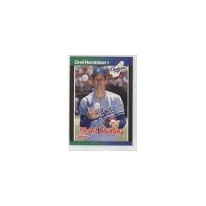  1989 Donruss #648   Orel Hershiser/(59 and Counting 