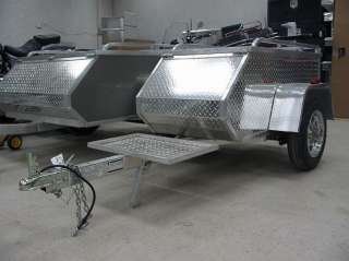 6381 New Aluma MCT Trailer for Motorcycles w/ LED MCTXL  