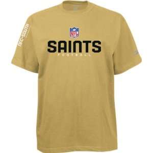   Orleans Saints Gold 2007 Sideline Callsign T Shirt