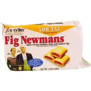 Newmans Own Newmans Low Fat Fig Newmans Box Of 12 12 oz