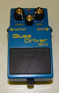 Boss BD 2 Blues Driver Distortion Guitar Effect Pedal  