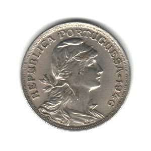  1946 Portugal 50 Centavos Coin KM#577 