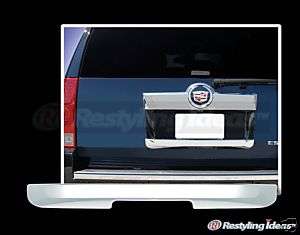 CHEVY TAHOE CHROME LOWER TAILGATE HANDLE 2007 2010  