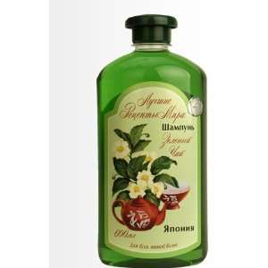   Based on Natural Green Tea Extract for All Hair Types 600 Ml Beauty
