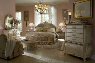 AICO Lavelle Queen Wing Mansion Bed  