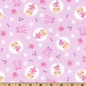  45 Wide Kitty Flannel Ballet Lilac Fabric By The Yard 