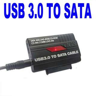 USB 3.0 TO 2.5 3.5 SATA HDD HardDrive Hard Drive Reader Adapter 