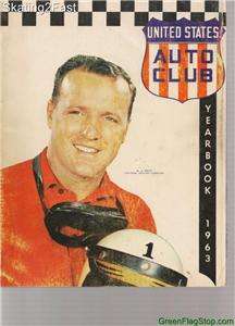1963 USAC United States Auto Club Season Yearbook A.J. Foyt  