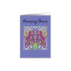  Aster Design Amazing Grace Blank Card Health & Personal 