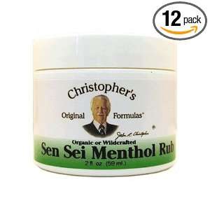  Menthol Rub, Sen Sei, .25 oz