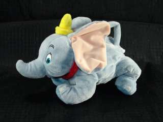 Disney Plush Dumbo Elephant Bag Purse Stuffed Animal  