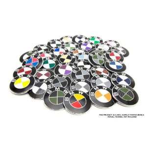  Bimmian ROUAA2X15 Colored Roundel Emblems  7 Piece Kit For Any BMW 