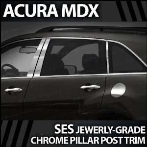  2007 2012 Acura MDX 6pc. SES Chrome Pillar Trim Covers 