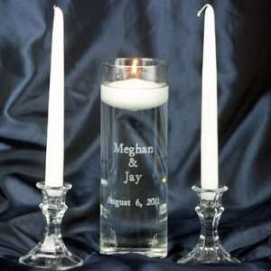  Your Special Day Floating Unity Candle Vase Glass Taper 