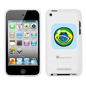  Smiley World Brazilian Flag on iPod Touch 4g Greatshield 