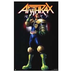  Anthrax Music Poster, 22.25 x 34.5
