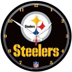    BSS   Pittsburgh Steelers NFL Round Wall Clock 